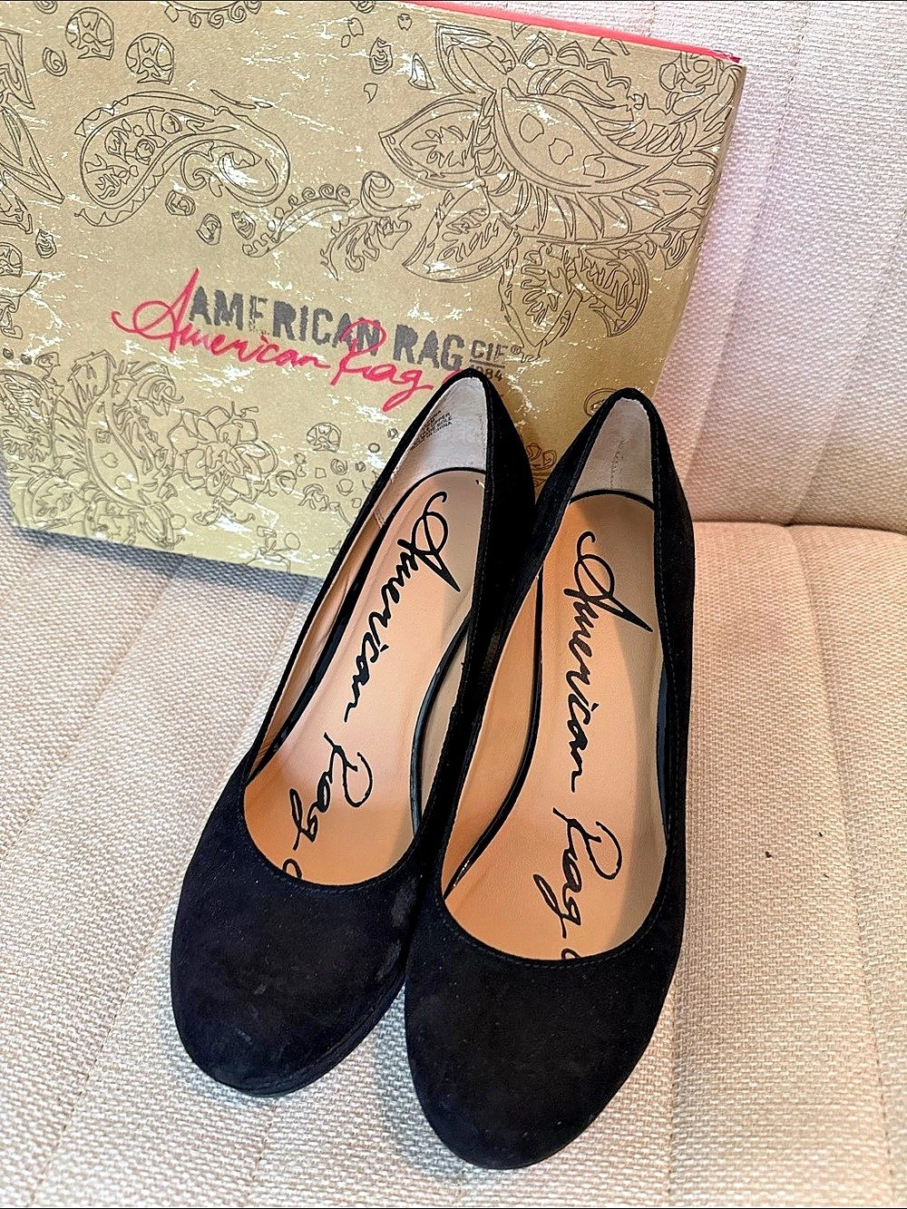 American Rag pumps Black US 7.5 M
